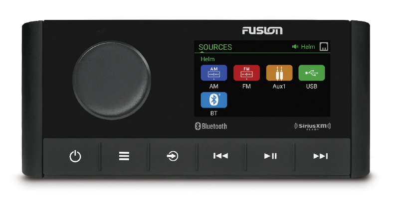 Båtstereo FUSION MSRA210 Marine Stereo 4x50W Bluetooth Airplay 2 NMEA2000 0100225000